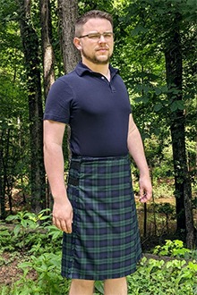 Drôle J'aime les hommes en kilts Celtic Plaid Écosse' Sweat à capuche bio  unisexe