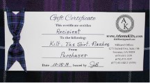 Gift Certificate