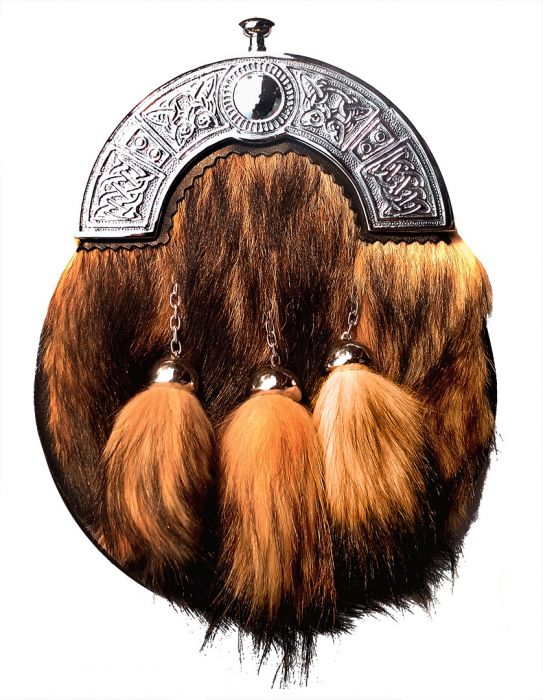 fox fur sporran